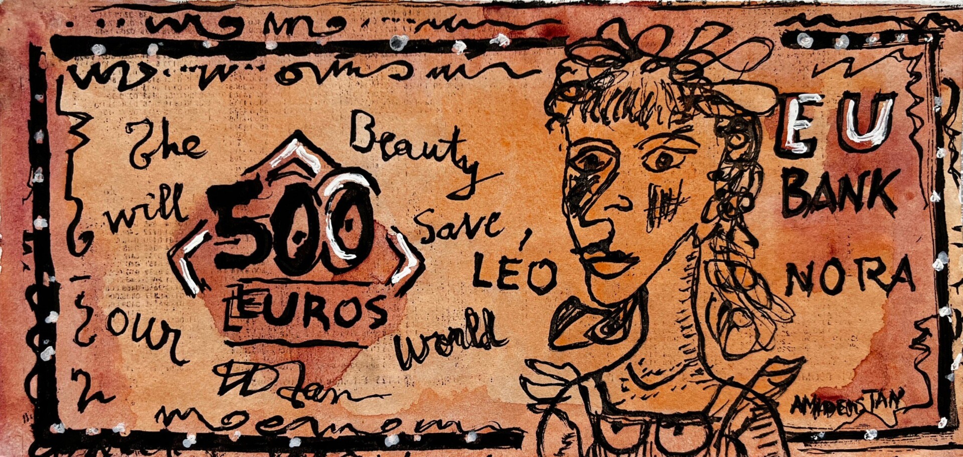 Money. Euros – Beauties series