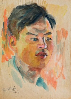 Portrait of a soldier from 8th Division – Comrade Ho Si Que